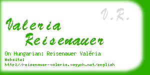 valeria reisenauer business card